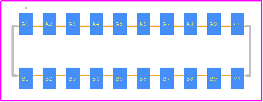 0791091009 - Molex PCB footprint - Other - Other - 0791091009-3