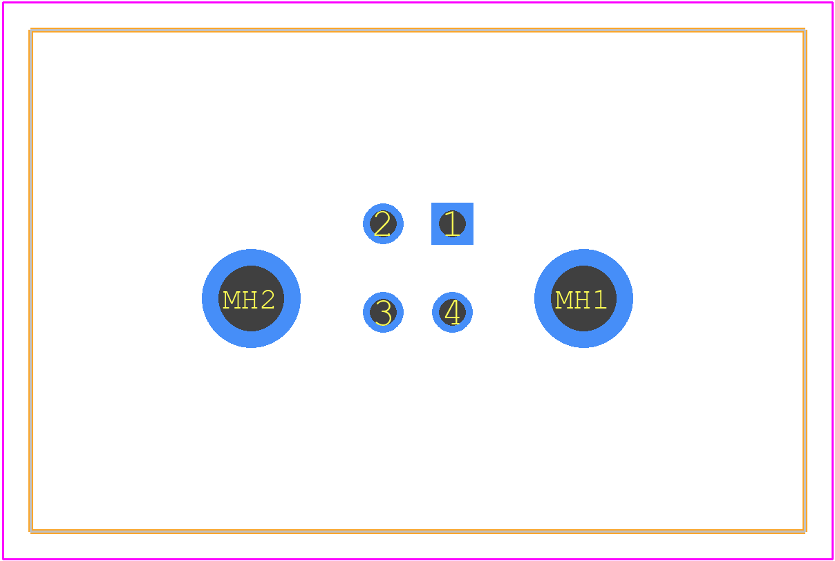 MUSBD511N0 - Amphenol PCB footprint - Other - Other - MUSBD511N0-1