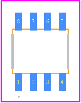 IX4428N - LITTELFUSE PCB footprint - Other - Other -  “N” Package (8-Pin SOIC)