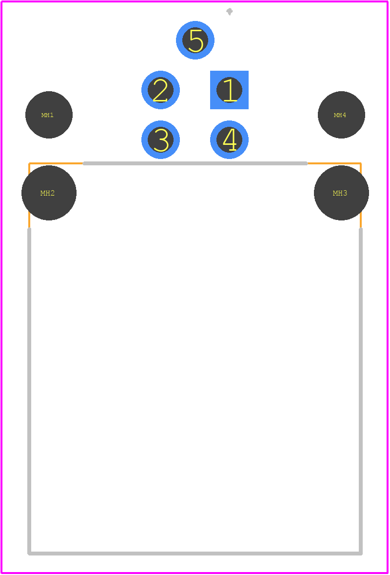 WFSFDH+4.5 - TURCK PCB footprint - Other - Other - WFSFDH+4.5-2