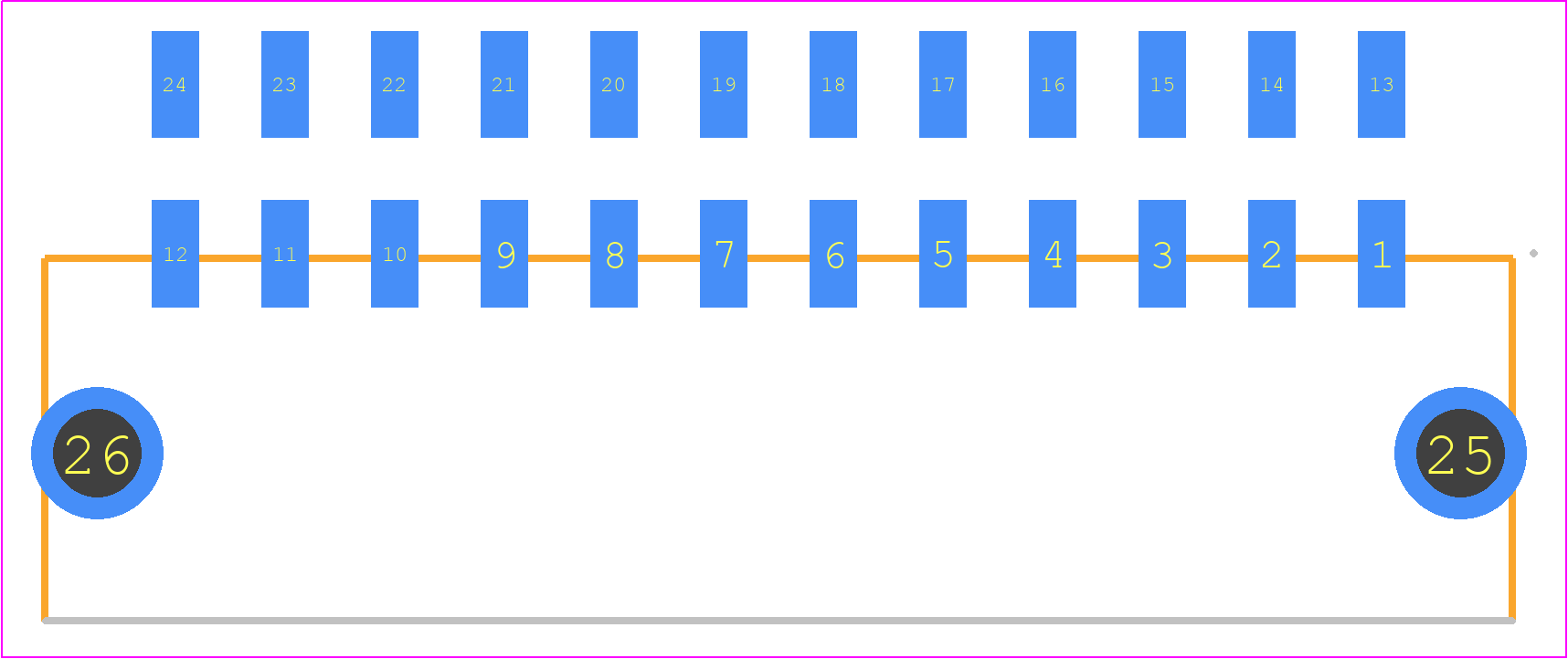 0430452407 - Molex PCB footprint - Other - Other - 0430452407