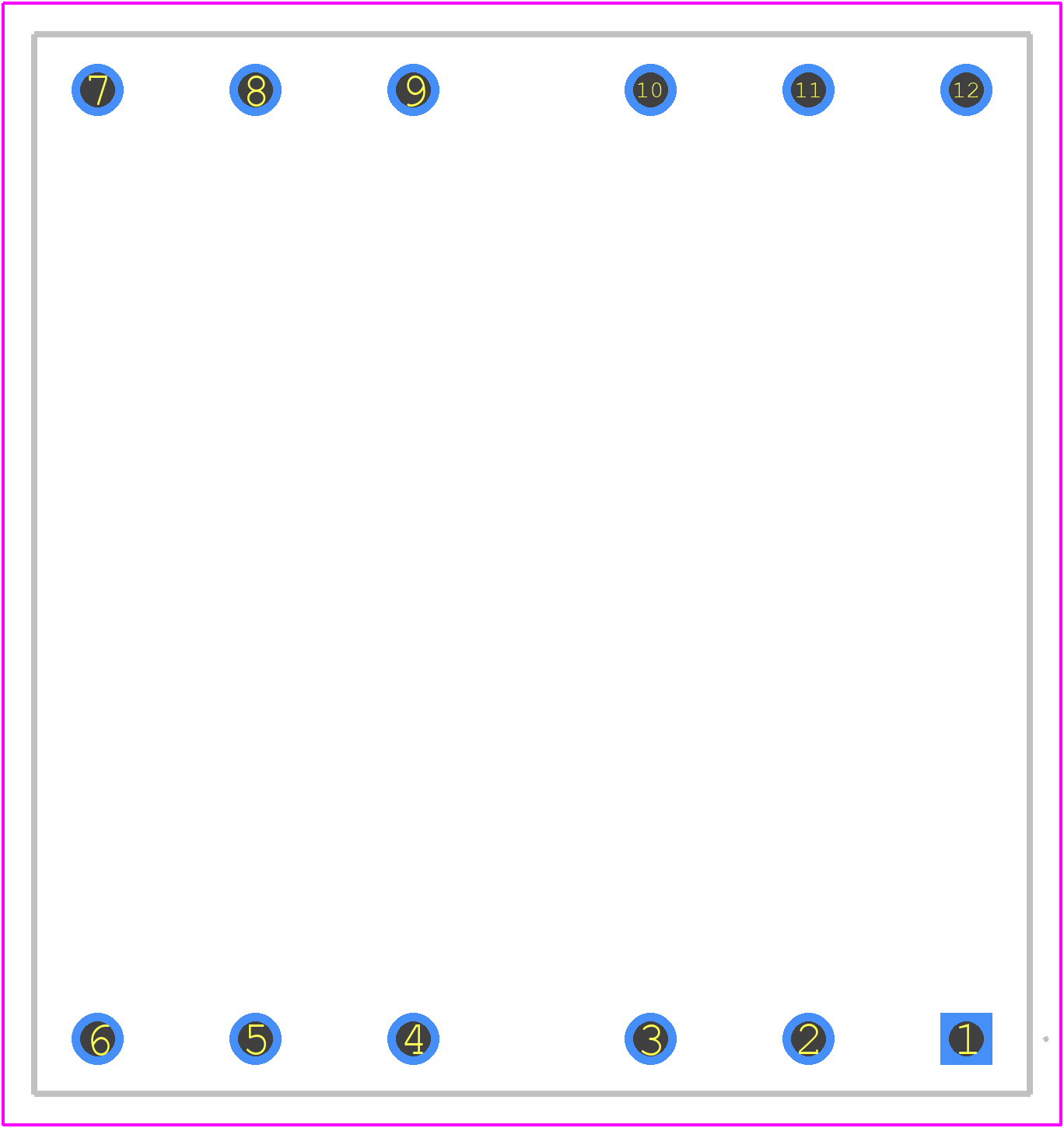 PCB3230B1 - Spang Magnetics PCB footprint - Other - Other - PCB3230B1-2