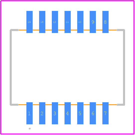 NPA-500B-001D - Amphenol PCB footprint - Other - Other - NPA-500B-001D-3