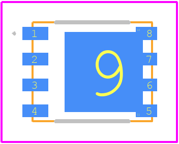 SIRA90ADP-T1-GE3 - Vishay PCB footprint - Other - Other - PowerPAK SO-8_Height=1.12mm_2021