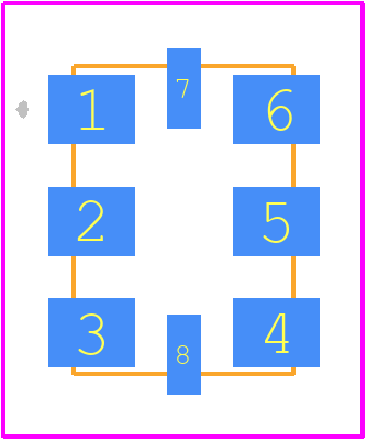 544CBCC000163ABG - Skyworks PCB footprint - Other - Other - 544CBCC000163ABG-4
