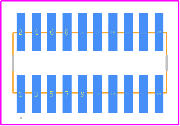 FTR-110-01-T-D - SAMTEC PCB footprint - Other - Other - FTR-110-01-T-D-5