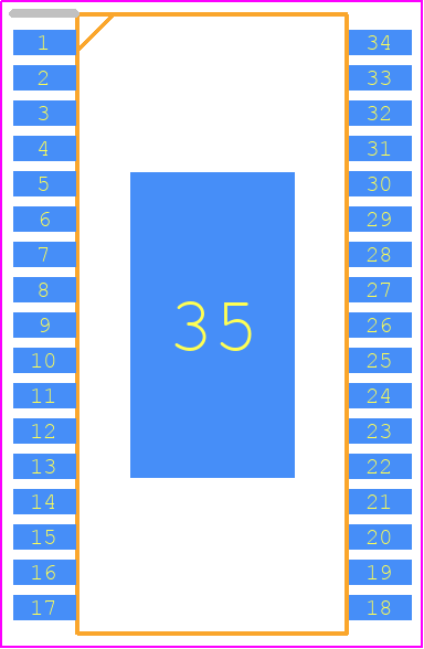 AN44067A-VF - Panasonic PCB footprint - Small Outline Packages - Small Outline Packages - AN44067A-VF