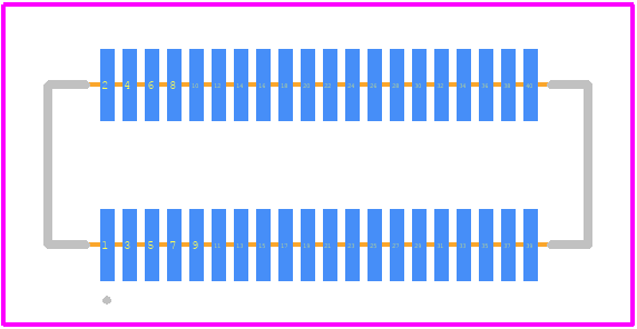 DF12NC-40DS-0.5V(51) - Hirose PCB footprint - Other - Other - DF12NC-40DS-0.5V(51)-2
