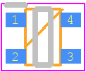DZ4J030K0R - Panasonic PCB footprint - SO Transistor Flat Lead - SO Transistor Flat Lead - DZ4J030K0R