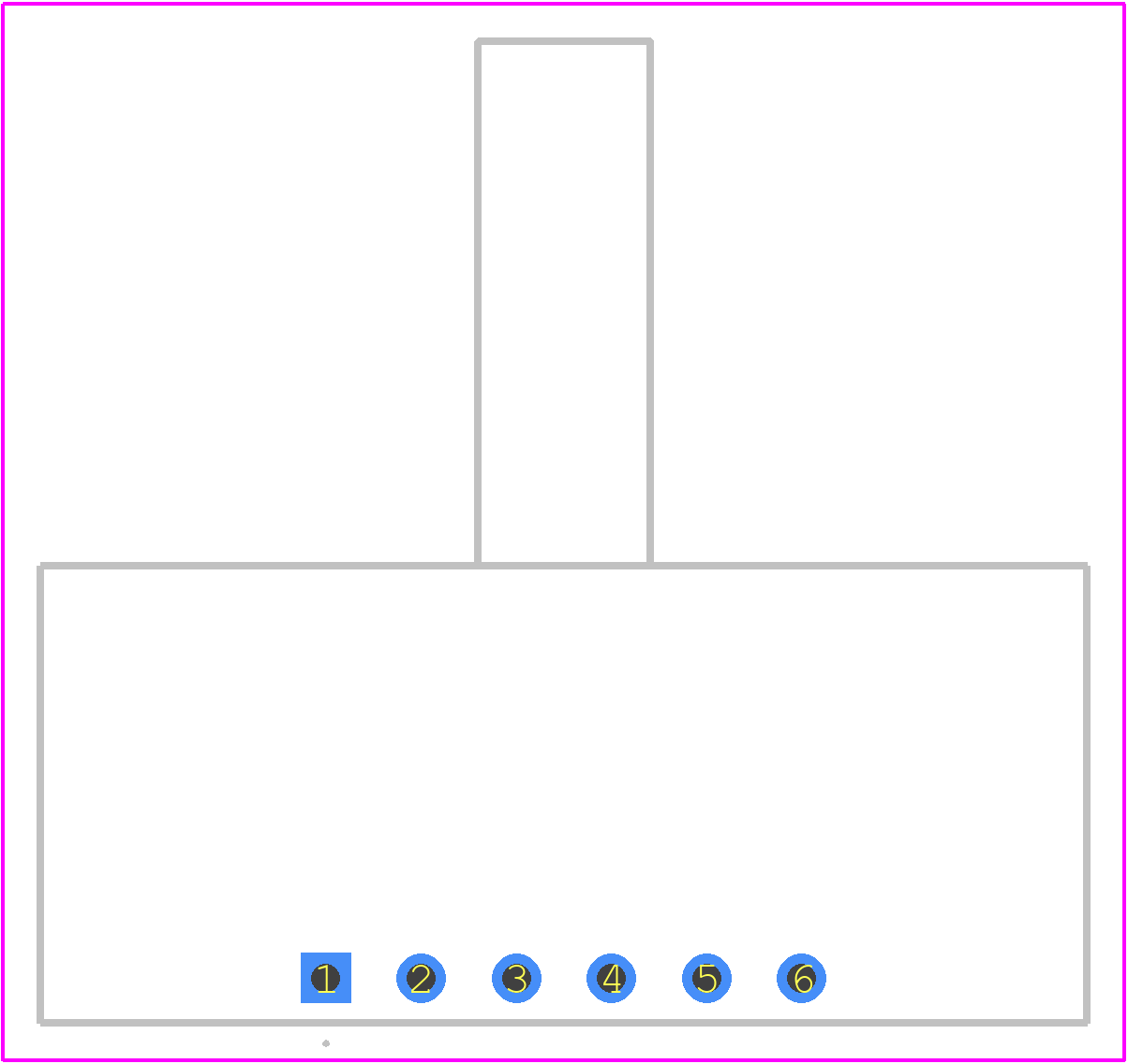1 PSI-D-CGRADE-MV - Amphenol PCB footprint - Other - Other - 6-SIP Module_2025