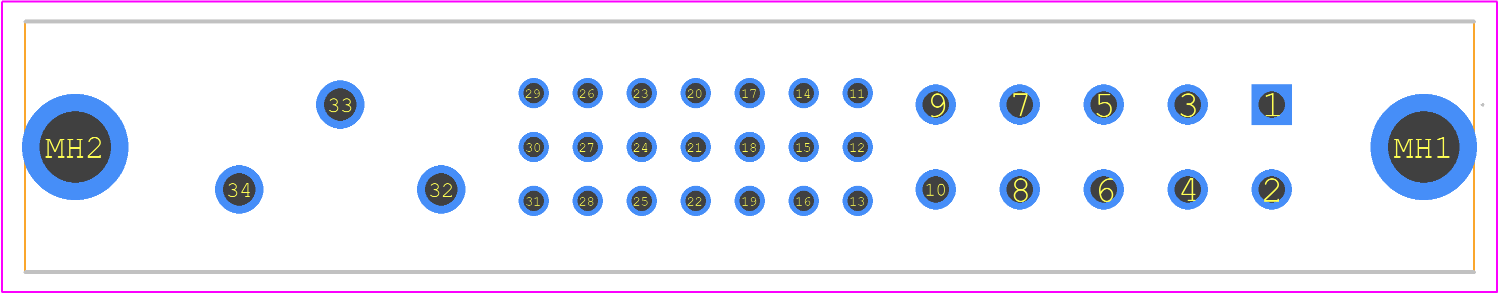 PCIM34W13F300A1/AA - Positronic PCB footprint - Other - Other - PCIM34W13F300A1/AA-1
