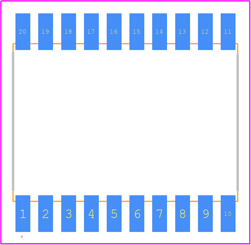 XZFVG10C2 - SunLED PCB footprint - Other - Other - XZFVG10C2-1