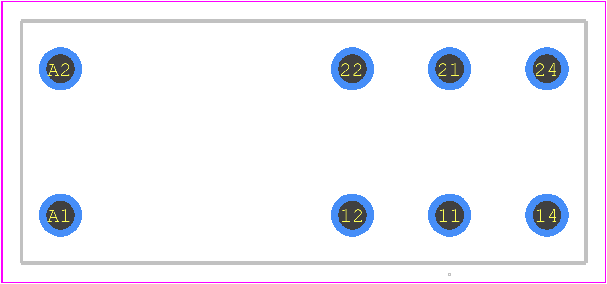 Finder 50.12.9.024.5000 - FINDER PCB footprint - Other - Other - Finder 50.12.9.024.5000-1