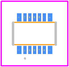 DF40TC-10DP-0.4V(51) - Hirose PCB footprint - Other - Other - DF40TC-10DP-0.4V(51)-1
