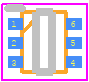 UPC8211TK-E2 - NEC PCB footprint - SO Transistor Flat Lead - SO Transistor Flat Lead - S06
