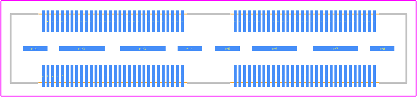 QSH-060-01-F-D - SAMTEC PCB footprint - Other - Other - QSH-060-01-F-D-1