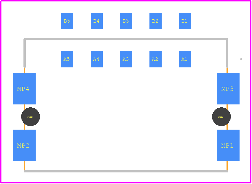 524612 - TE Connectivity PCB footprint - Other - Other - 524612-3