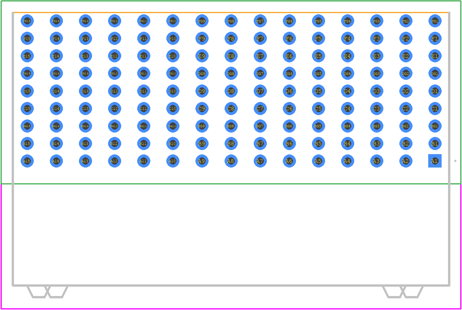 6469179-1 - TE Connectivity PCB footprint - Other - Other - 6469179-1-3
