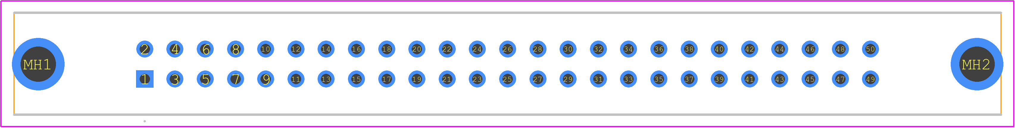 N3433-6302-RB - 3M PCB footprint - Other - Other - N3433-6302-RB-2