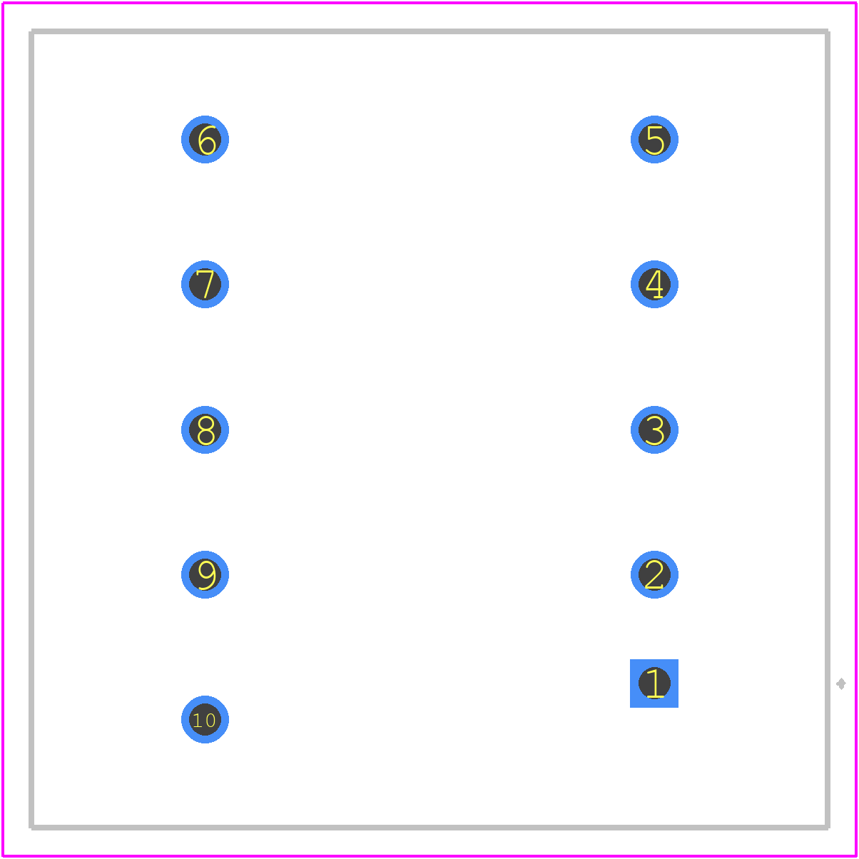 Y8848-A - COILCRAFT PCB footprint - Other - Other - Y8848-A-2