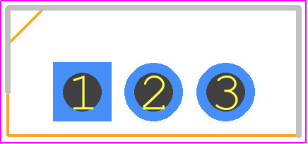 RFN16T2DNZ - ROHM Semiconductor PCB footprint - Transistor Outline, Vertical - Transistor Outline, Vertical - TO-220FN (3PIN)