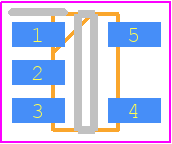 QS5W2 - ROHM Semiconductor PCB footprint - SOT23 (5-Pin) - SOT23 (5-Pin) - TSMT5_2021-2