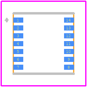 SI8274AB4D-IM1 - Skyworks PCB footprint - Other - Other - SI8274AB4D-IM1-1