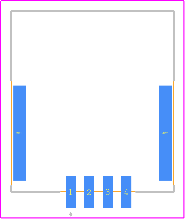 2315405-1 - TE Connectivity PCB footprint - Other - Other - 2315405-1-1