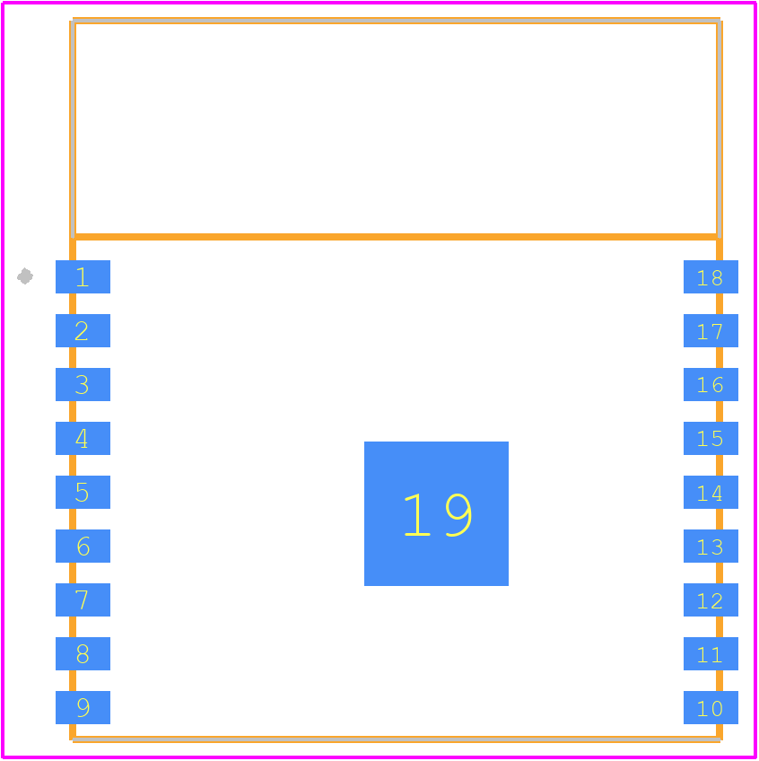 ESP-WROOM-02D - Espressif Systems PCB footprint - Other - Other - ESP-WROOM-02D-2