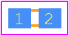 MFC0402-R05FT10 - TT Electronics PCB footprint - Resistor Chip - Resistor Chip - MFC0402
