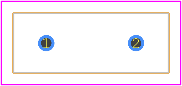 DE2E3SA472MA3BY02F - Murata Electronics PCB footprint - Other - Other - DE2 D=13mm T=5mm F=7.5mm d=0.6mm