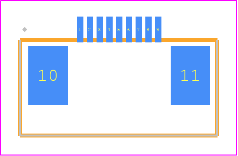 X05B20L09T - XKB Connectivity PCB footprint - Other - Other - X05B20Y09T