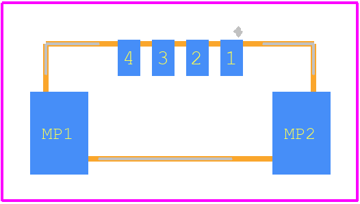 53398-0476 - Molex PCB footprint - Other - Other - 53398-0476-4