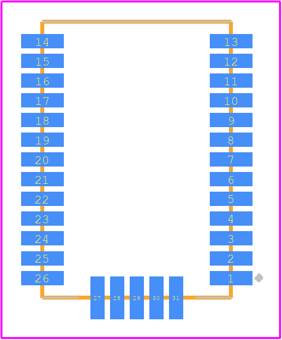 L96R01A02GNSS - Quectel PCB footprint - Other - Other - L96