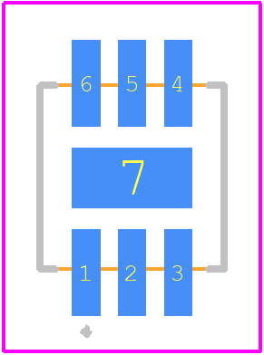 SBB-2-13+ - Mini-Circuits PCB footprint - Other - Other - SBB-2-13+-3
