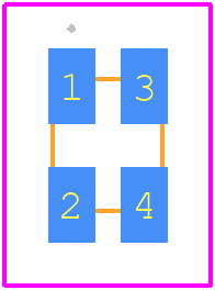 SML-024UBT - ROHM Semiconductor PCB footprint - Other - Other - 3025（1210） 3.0× 2.5mm（t=1.3mm）