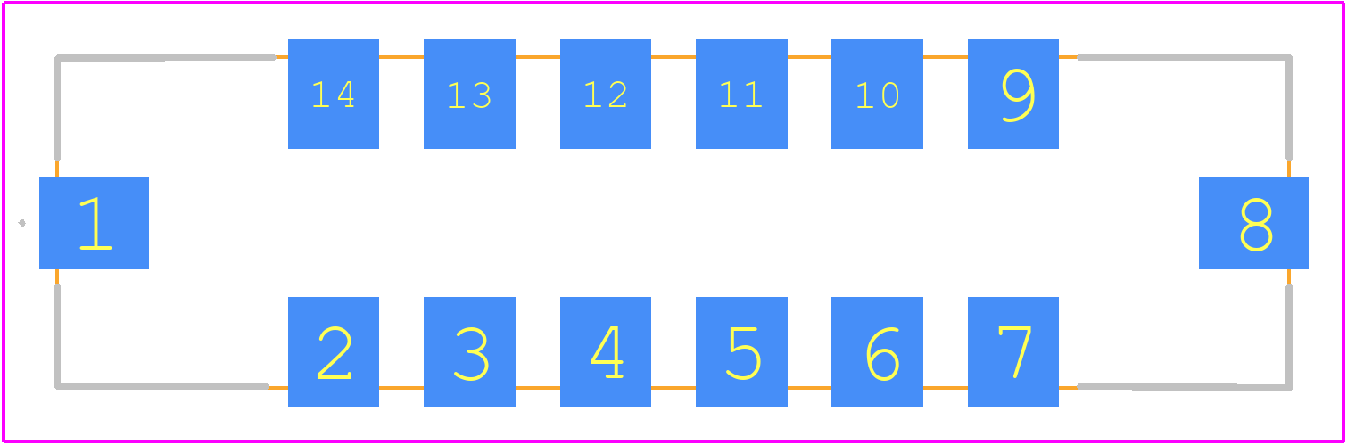 BPF-A75+ - Mini-Circuits PCB footprint - Other - Other - BPF-A75+-2_1