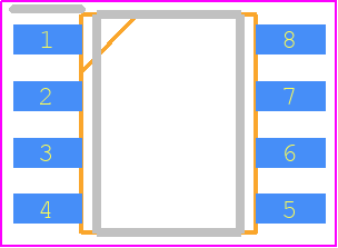 TLE9351SJXTMA1 - Infineon PCB footprint - Small Outline Packages - Small Outline Packages - TLE9351SJXTMA1-