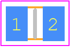 LPWI201610H1R0T - LITTELFUSE PCB footprint - Inductors Chip - Inductors Chip - LPWI201610H1R0T