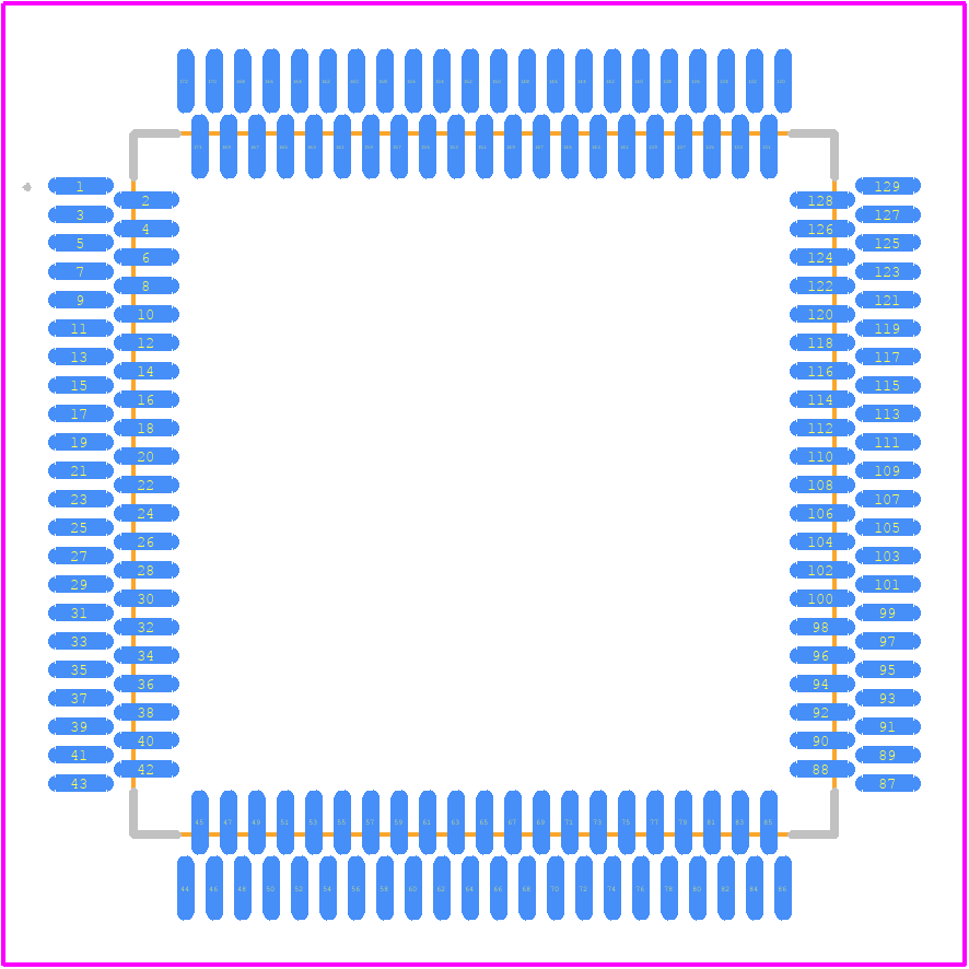 S32K344NHT1MPBST - NXP PCB footprint - Other - Other - S32K344NHT1MPBST-3