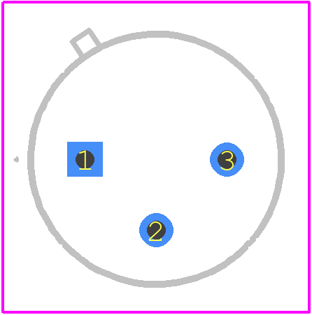 2N6660 - SEMELAB PCB footprint - Other - Other - TO39 (TO-205AD)