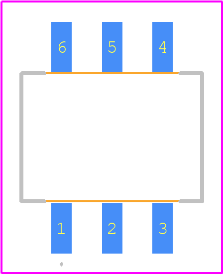 CFS-0301MB - Nidec Copal PCB footprint - Other - Other - Dip-3