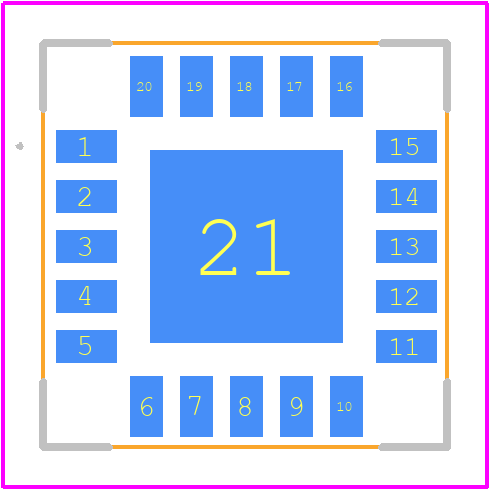 SCD42-D-R2 - Sensirion PCB footprint - Other - Other - SCD42-D-R2-3
