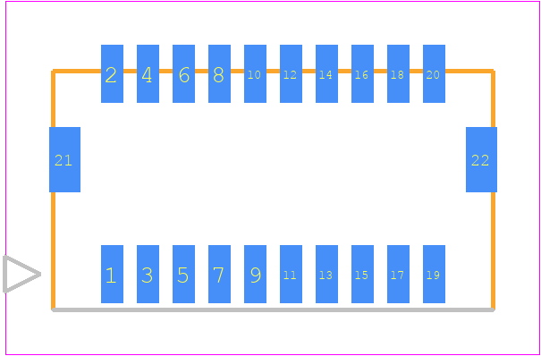 2035642017 - Molex PCB footprint - Other - Other - 20356420YY