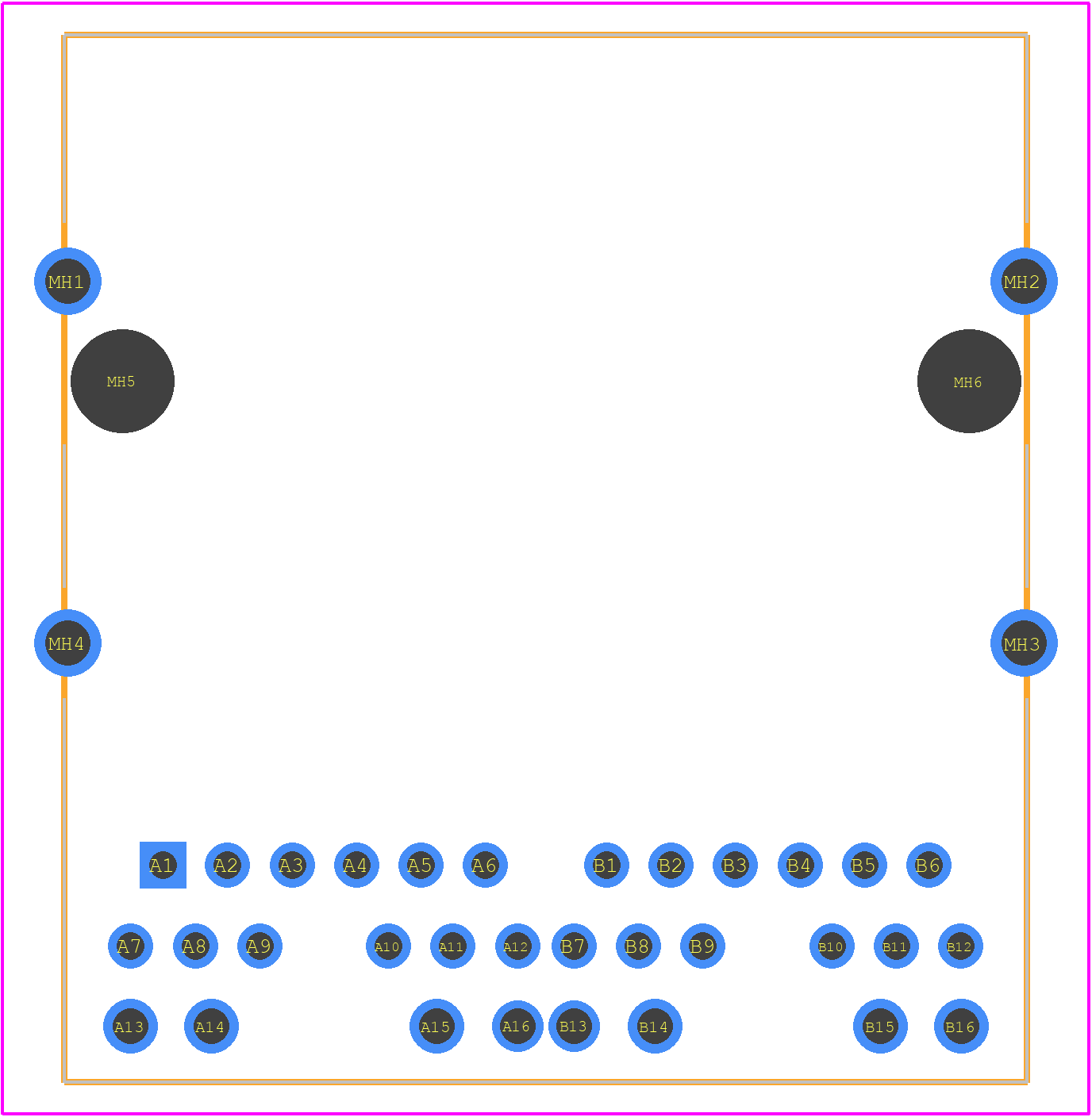 0826-1X2T-23-F - Bel PCB footprint - Other - Other - 0826-1X2T-23-F-2