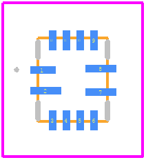 MP4572GQB-Z - Monolithic Power Systems (MPS) PCB footprint - Other - Other - QFN-12 (2.5mmx3mm)-12