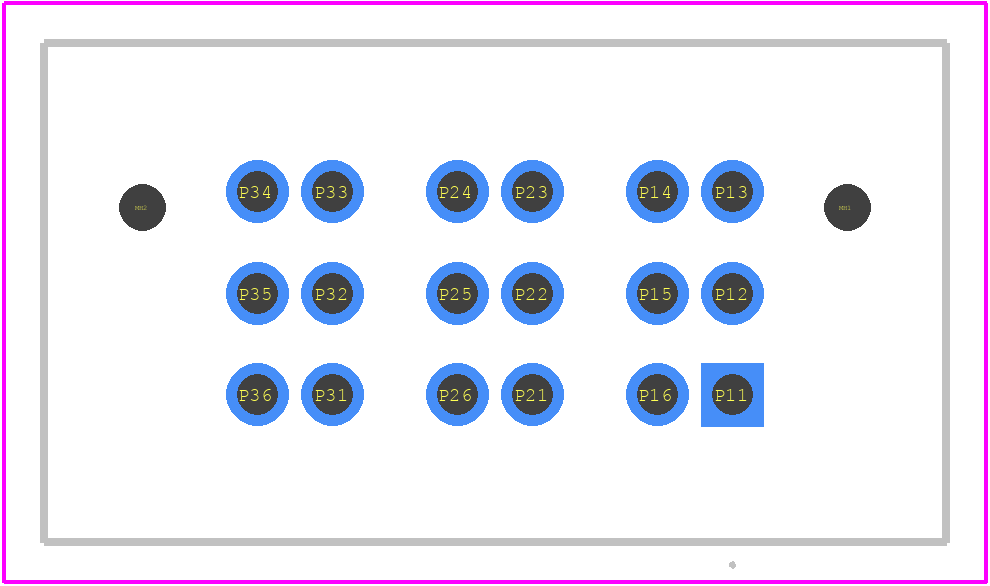 MPT-03-6.30-03-L-V - SAMTEC PCB footprint - Other - Other - MPT-03-6.30-03-L-V-2