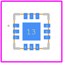 CMD177C3 - Qorvo PCB footprint - Other - Other - CMD177C3-2