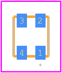 LS E63F-EAFB-1-1 - ams OSRAM PCB footprint - Other - Other - LS E63F-EAFB-1-1-3