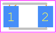LTST-C930KAKT - Lite-On PCB footprint - LED Moulded - LED Moulded - LTST-C930KAKT